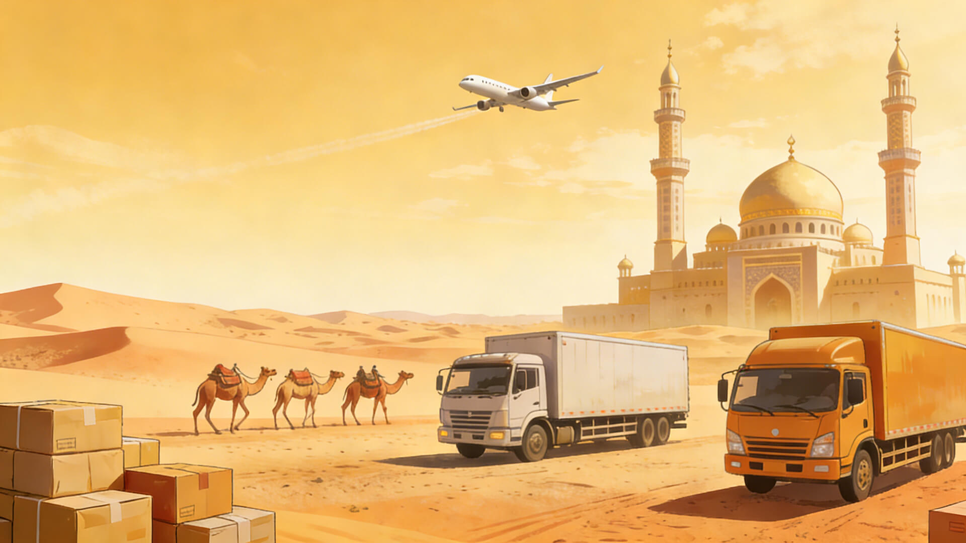 خطوط التوصيل السريع للشرق الأوسط