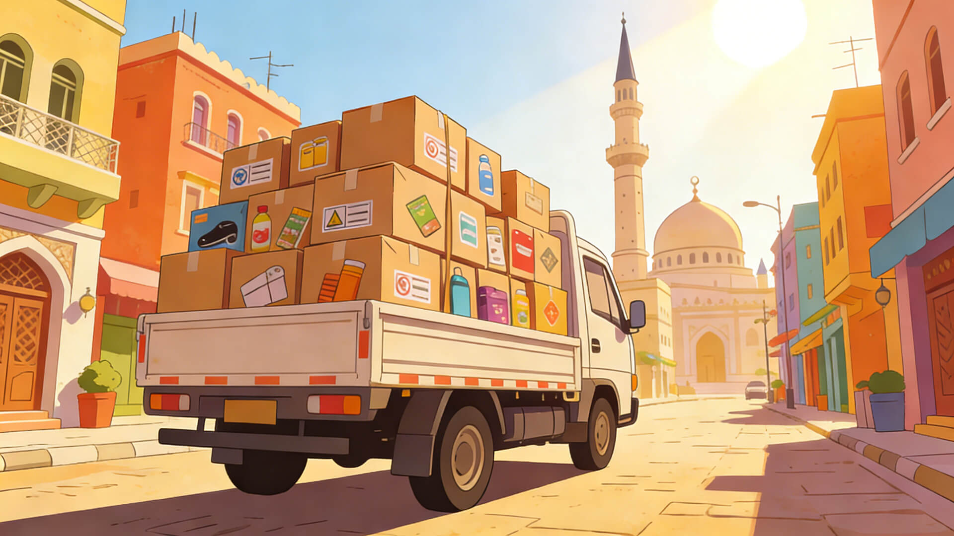 الحزم الصغيرة للتجارة الإلكترونية في الشرق الأوسط / COD